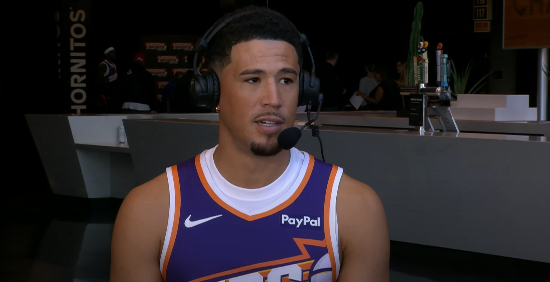 Devin Booker 2025 Media Day Interview
