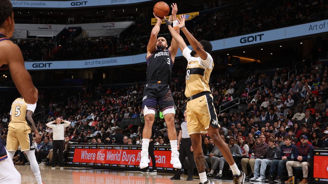 Suns at Wizards 12/29/2025 