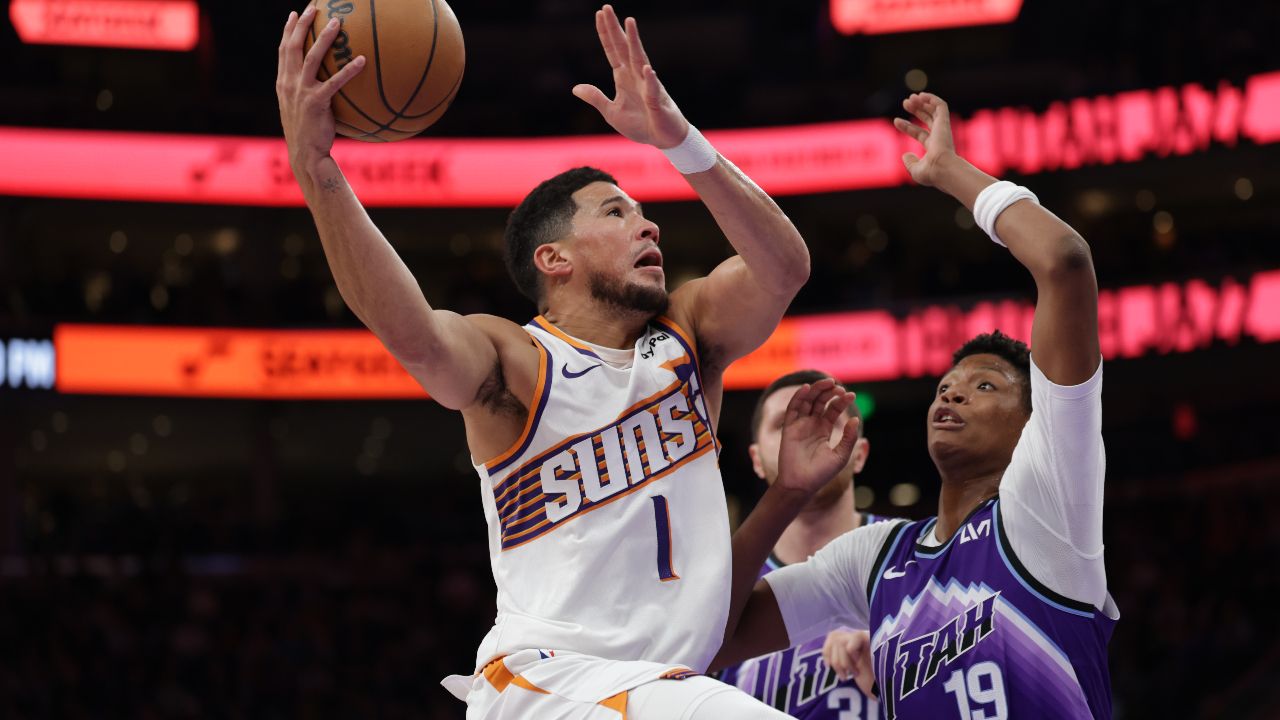 Devin Booker (34 Points) vs Jazz 10/27/2025