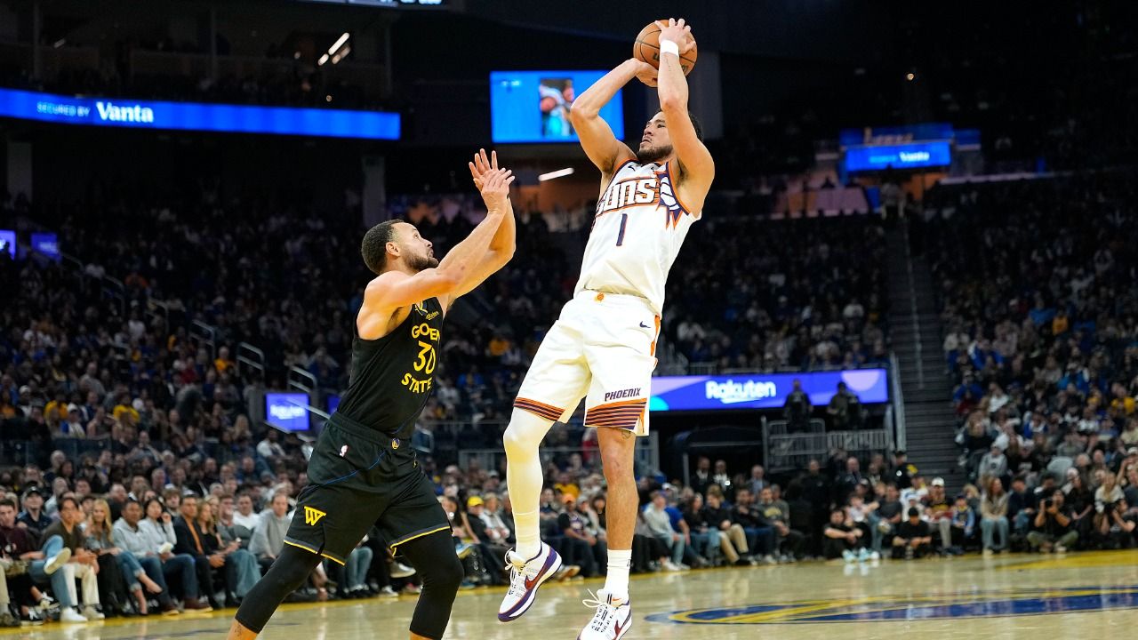 Devin Booker (38 Points) vs Warriors 12/20/2025