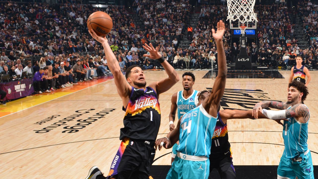 Devin Booker (30 Point Double-Double) vs Hornets 3/8/2026 